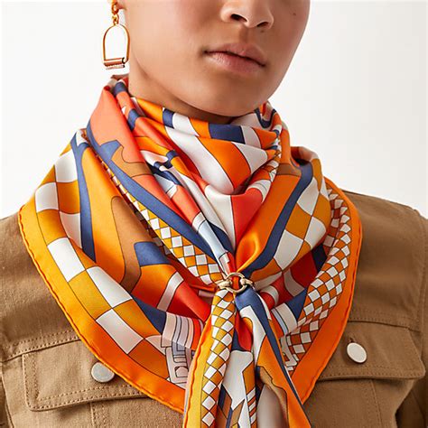 ways to wear large hermes scarf|what to wear with Hermes scarves.